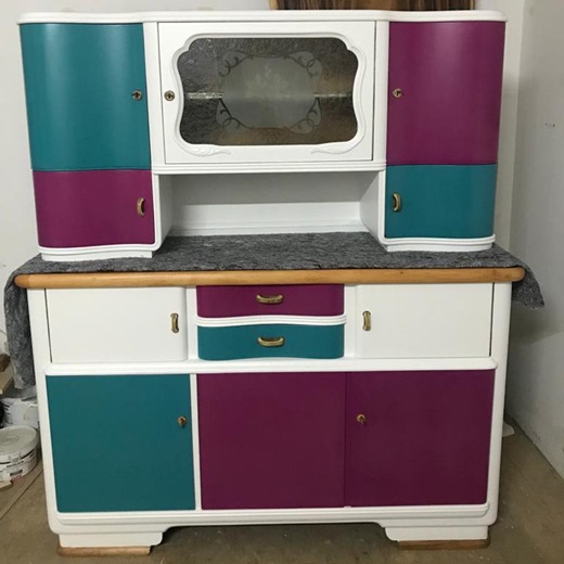 Upcycling Küchenschrank