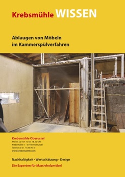 Ablaugen von Möbeln im Kammerspülverfahren