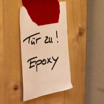 Tür zu! Epoxy