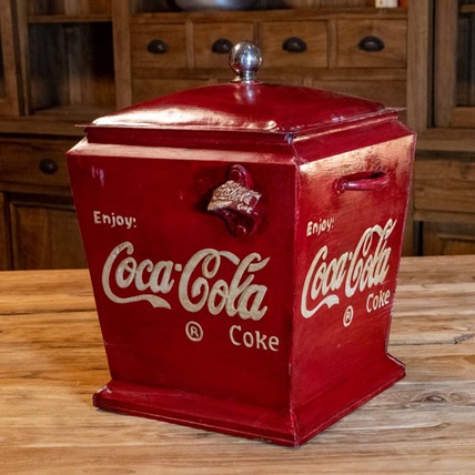 Origineller Getränkekühler "Enjoy Coca Cola" für Eiswürfel